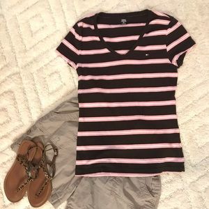 Tommy Hilfiger striped shirt size Medium